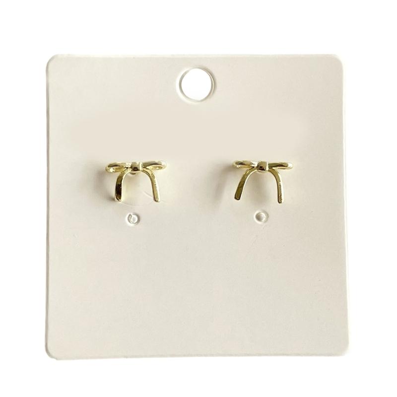 Stylish Alloy Butterfly Ear Jewelry Gift Earrings Earrings Clip Ear Studs Ornaments Suitable for Daily Outfit and Party