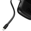 Powerbank Baseus Qpow Pro with Lightning Cable, USB-C and USB Port, 20000mAh, 20W (Black)