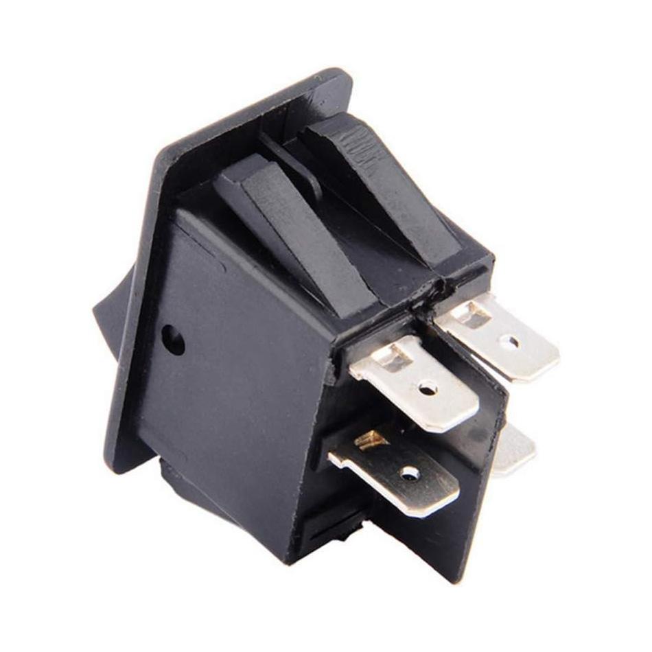 8pcs Car Blue Red Green Yellow LED Fog Light Toggle Rocker Switch 4Pin 12V 35A ON OFF Bright Rear Front