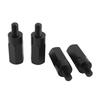4Pcs UTV Seat Riser Kit For Can Am Maverick X3 Lift Up UTV Seat to 0.5'' 1.5'' 2'' Adjustable with 4 Extra Spacers