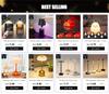 Led Cordless Table Lamp Industrial Style Desk Lamps Outdoor Camping Atmosphere Light Restaurant Creative Beside Night Lights