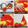 2026 Red Horse Pattern New Year Gift Door Floor Kitchen Bathroom Mat Anti-Slip Outdoor  Doormat Living Room Entrance Carpet Rug