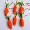 Festival Mini Easter Carrot Hangings Decorations Colorful Artificial Carrots