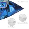 Shadow Milk Cookie Run Kingdom Square Pillow Covers Seat Cute Cartoon Anime Cushion Case Home Decoration Pillow Cover 45*45
