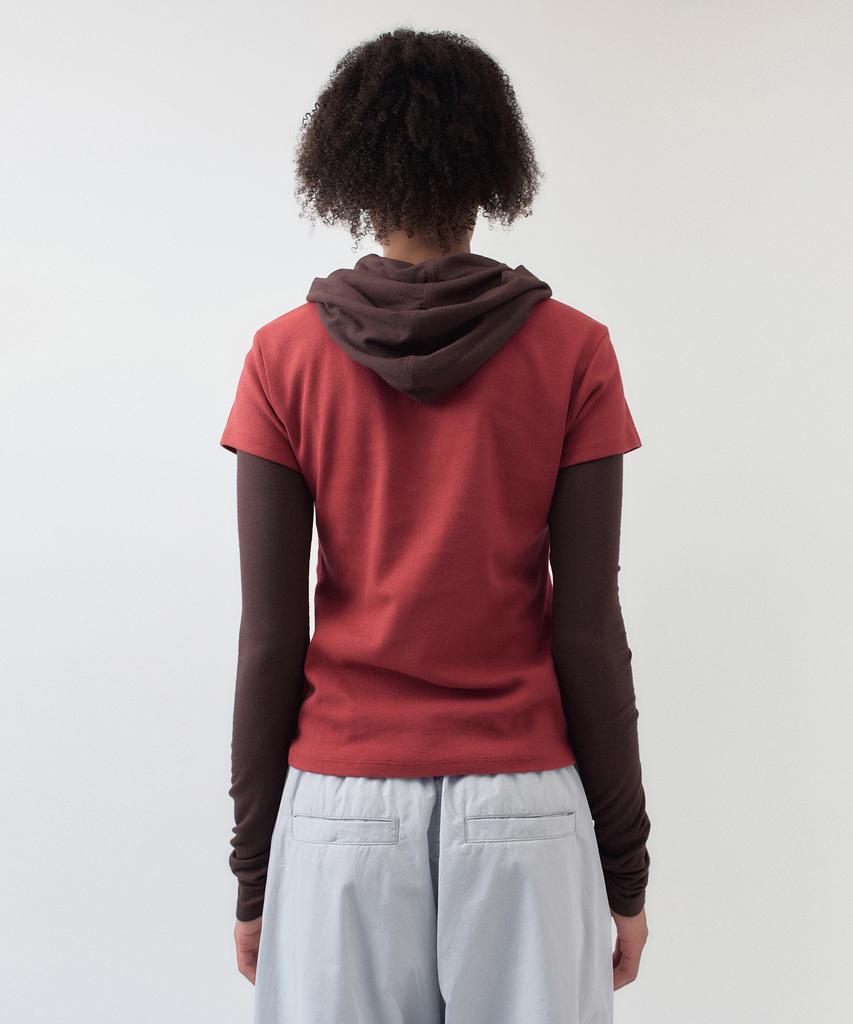 Simeteuligpeosenteu Basic Jersey T-Shirt / Red