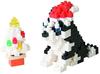 Nanoblock Christmas Card (Husky) B NP047