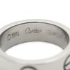 Cartier B4084700 Love LOVE Love RingRing Ring K18WG #8.5(JP Size) Array