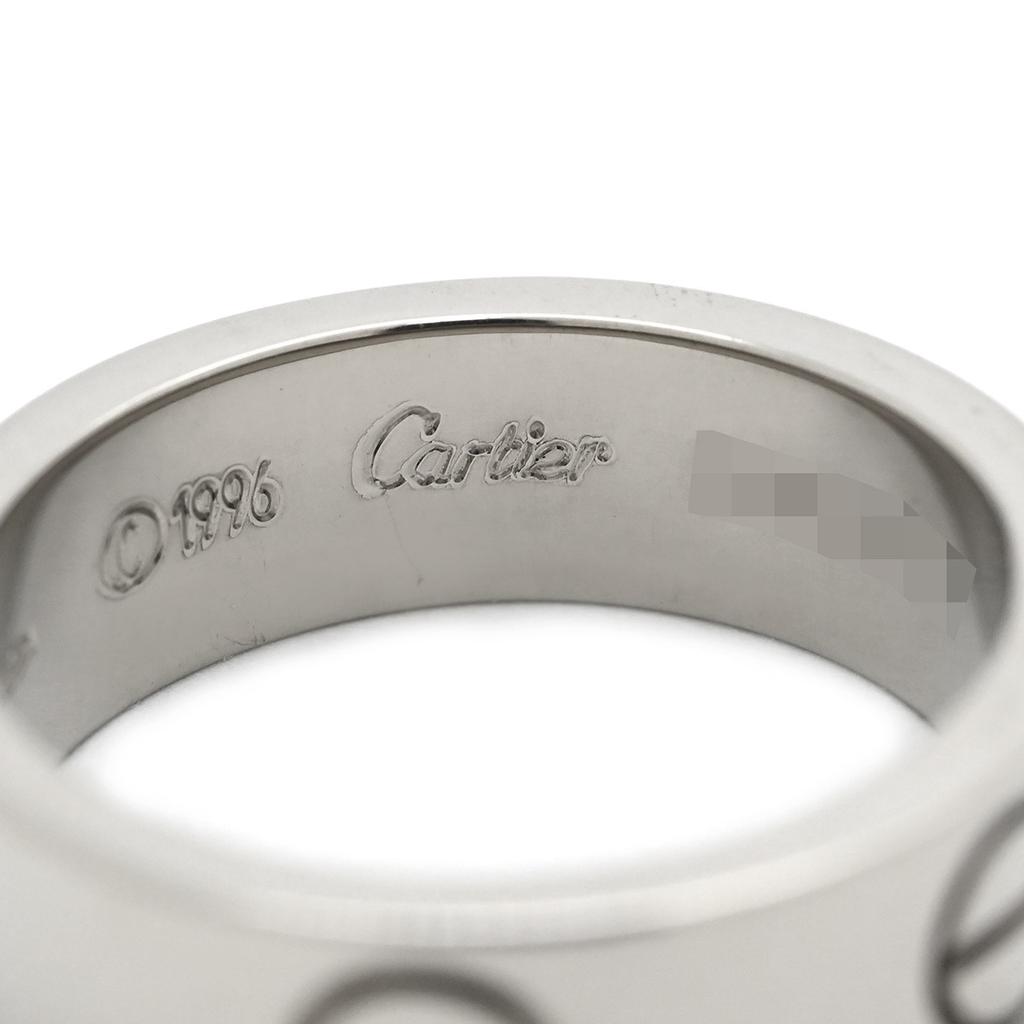 Cartier B4084700 Love LOVE Love RingRing Ring K18WG #8.5(JP Size) Array