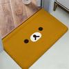 Kwaii Cute P-RilakkumaS Floor Mat Cozy Flannel Soft Thick Non-Slip Mat For Living Room Bedroom Kitchen Decor Rugs