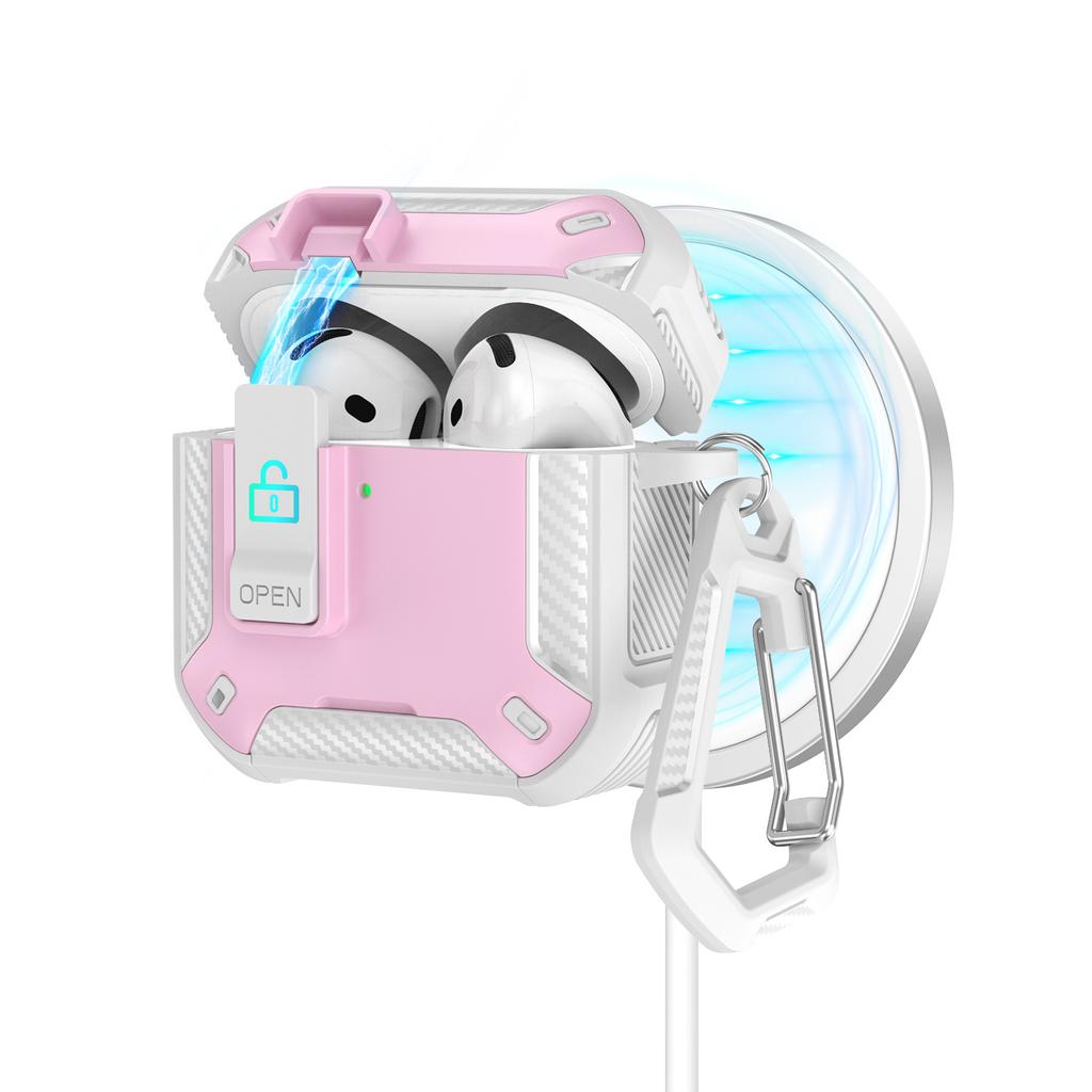 Two-color AirPods 1 Protective Case Pro1 Earphone Case Protective Case Apple Wireless Bluetooth 1st Generation Earphone Case