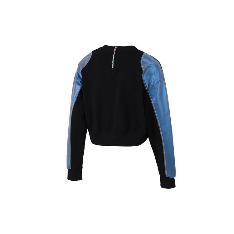 Nike Sweatshirts Women's Black Crew Neck Thickened Regular DM7658-010