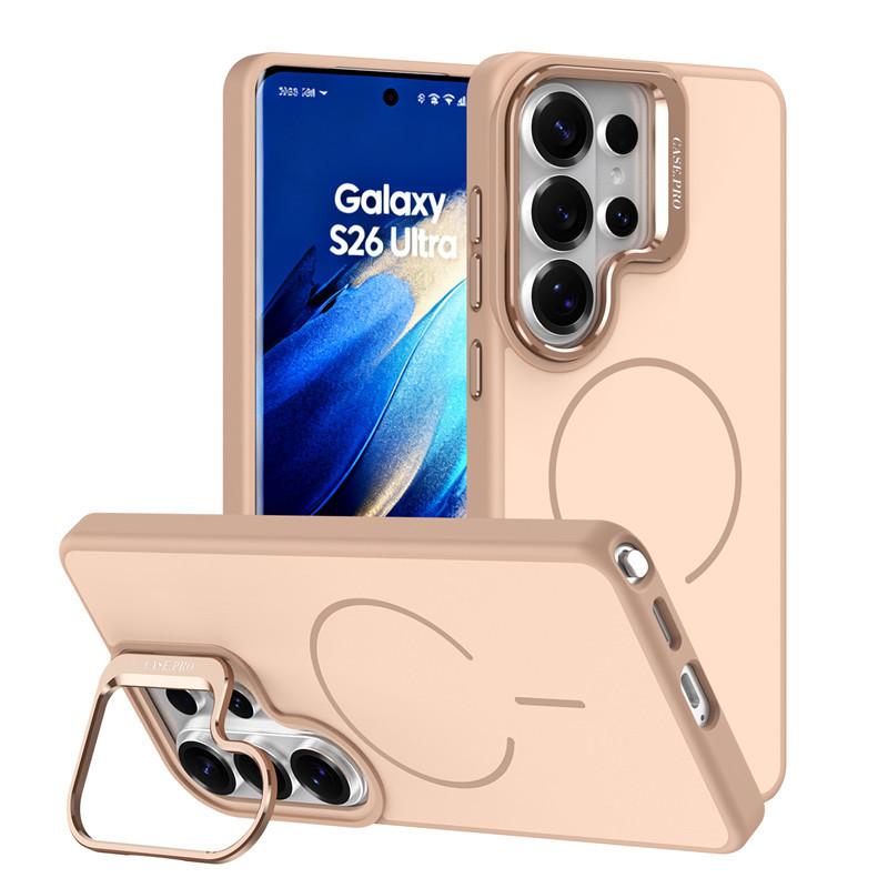 NEW Matte Magnetic Phone Case Camera Bracket Shockproof Protective Cover For Samsung Galaxy S26 Ultra S25 S24 S23 Plus FE 5G