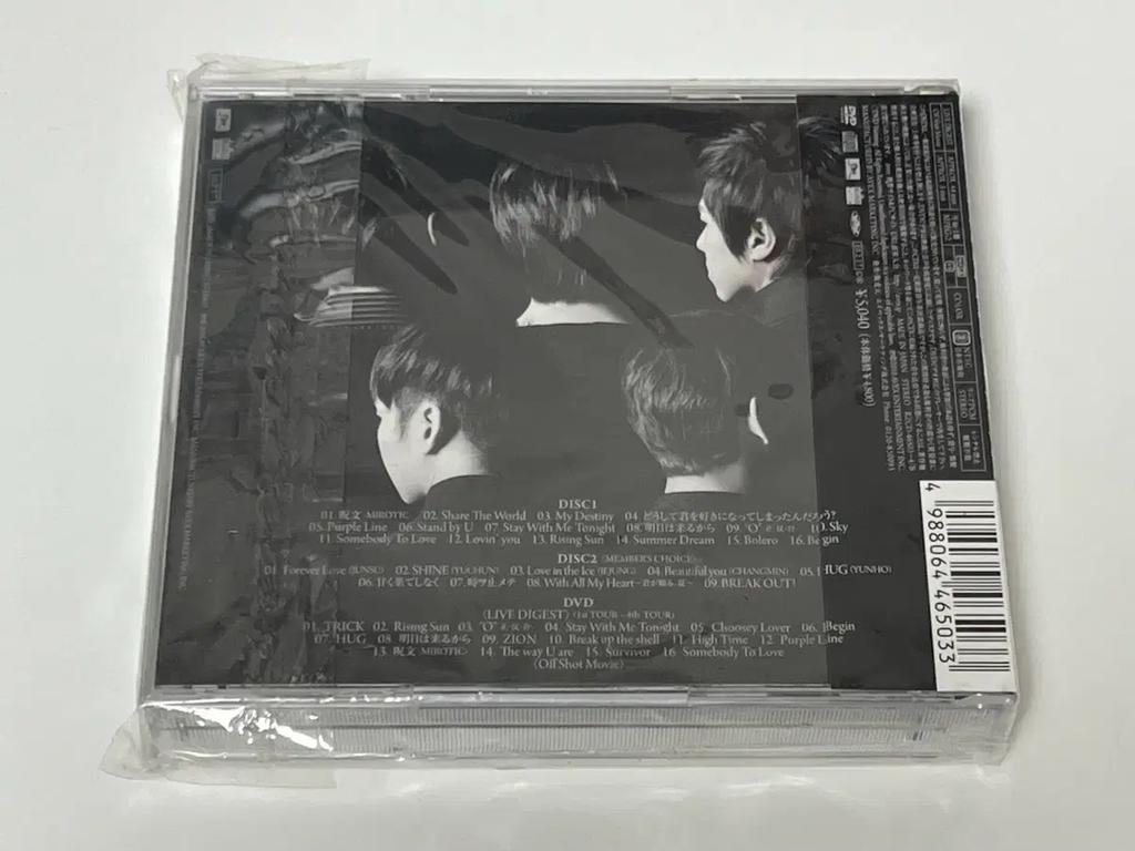 TVXQ BEST SELECTION 2010 Japan First Press Limited Edition Used