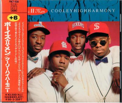 CD BOYZ II MEN  Cooleyhighharmony POCT1030 Motown 1993 Japan ObiRap  HipHopRB Used