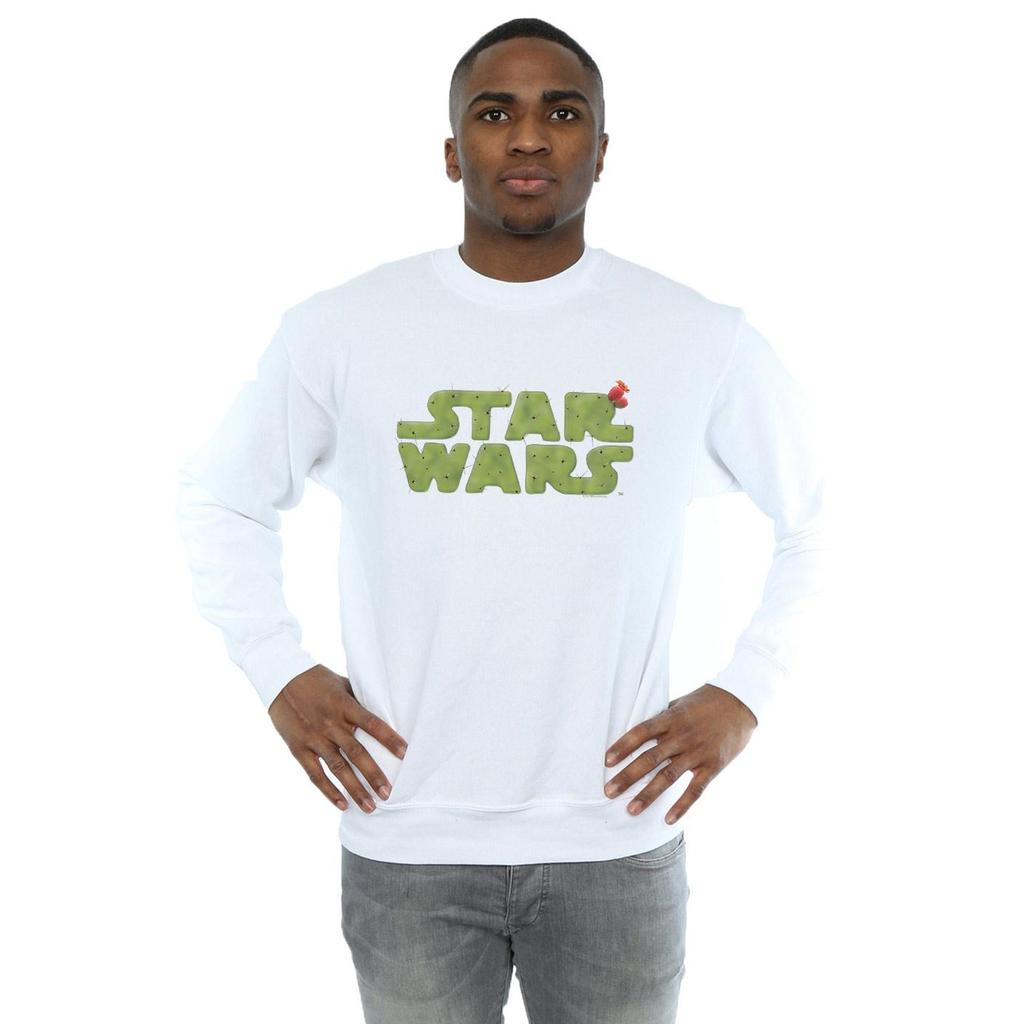 STAR WARS Mens Cactus Logo Sweatshirt