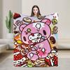 Gloomy Bear Blanket Quality Super Warm Kawaii Bedding Throws Winter Picnic Outdoor Novelty Bedspread