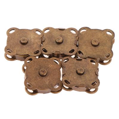 5Pcs Magnetic Snap Button Fasteners Handbag Purse Wallet Clasps Buttons Mini Adsorption Buckle Diy Craft Bags Parts