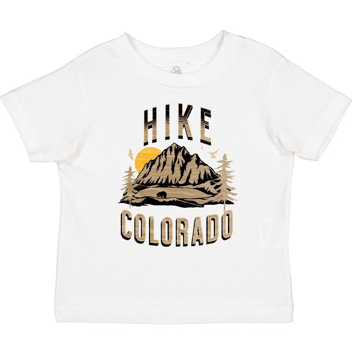 Inktastic Colorado Hiking Travel Toddler T-Shirt Hiker Hike Adventure Traveling 100