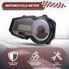 A28G-Motorrad LCD Digitales Messgerät Tacho Kilometerzähler Drehzahlmesser Messgerät Für Piaggio Robon 125