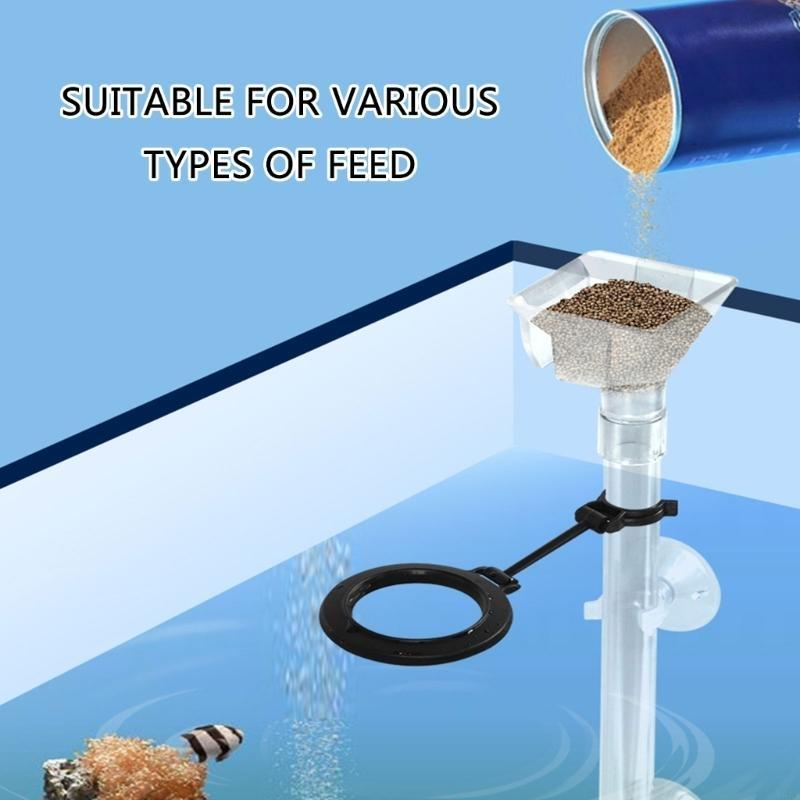 Adjustable Fish Tanks Feeders Set Automatic Fish Feeders Pet Fish Care Product