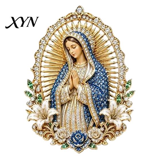 Heart Brooch Sacred of Jesus Brooch, Confirmation Souvenir Christian Faith Accessory with Enamel Pin, Catholic Lapel Pin Inspirational Gift