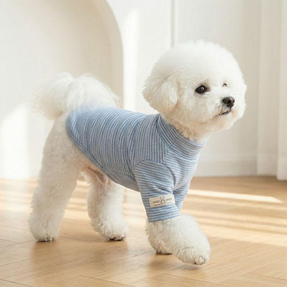 Warm Puppy Hoodies High Collar Two-Leg Dog Clothes Dog Thermal Clothing Pet Pullover Indoor Wear