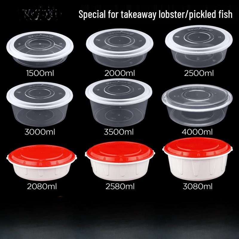 Wuhe Disposable Round Food Container