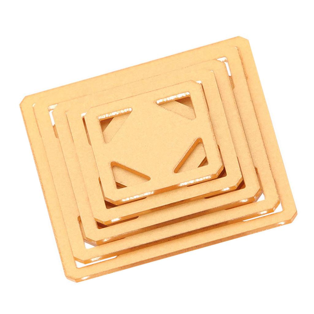 Quilt Making Templates Easy To Use Patchwork Stencils for Beginners and Hobbyists Multipurpose Sewing Template for Craft