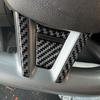 For SEAT Leon MK2 1P Cupra FR 2005—2012 Steering Wheel Chin Button Panel / 3K Carbon Fiber+ Resin / 3mm Anti-Scratch