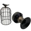 Retro Shabby Candle Holder, Decorative Birdcage Candle Holder Vintage Metal Candlestick for Wedding ,Party Vintage Gothic Decor,Victoriana Decor