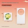 Watercolor Postcard Stamp Paper - DIY Creative Blank Card for Students and Children