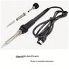 Noshida Hakko 936 Soldering Station with White Light 907 Silicone Wire Electric Soldering Iron Handle