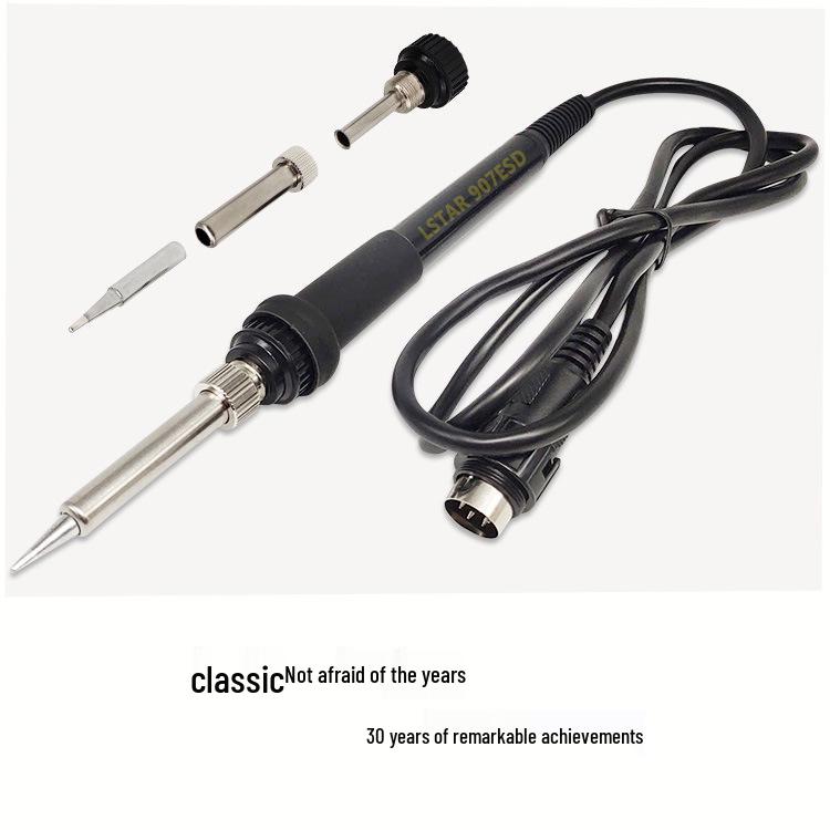 Noshida Hakko 936 Soldering Station with White Light 907 Silicone Wire Electric Soldering Iron Handle