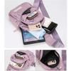 Mini Brusttasche für Damen Mode Print Crossbody Sling Rucksack Leichte Lässige Umhängetasche Große Kapazität Reise Tagesrucksack