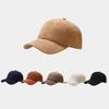 New Spring and Autumn Warm Baseball Hat Men and Women Retro Versatile Trendy Suede Cap Trendy