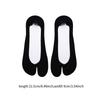 2 Toe Socks Invisible Boat Socks Thin Low Cut Sock for Sports Casual Ladies Invisible 2 Toe Socks Low Cut Socks Anti Slip