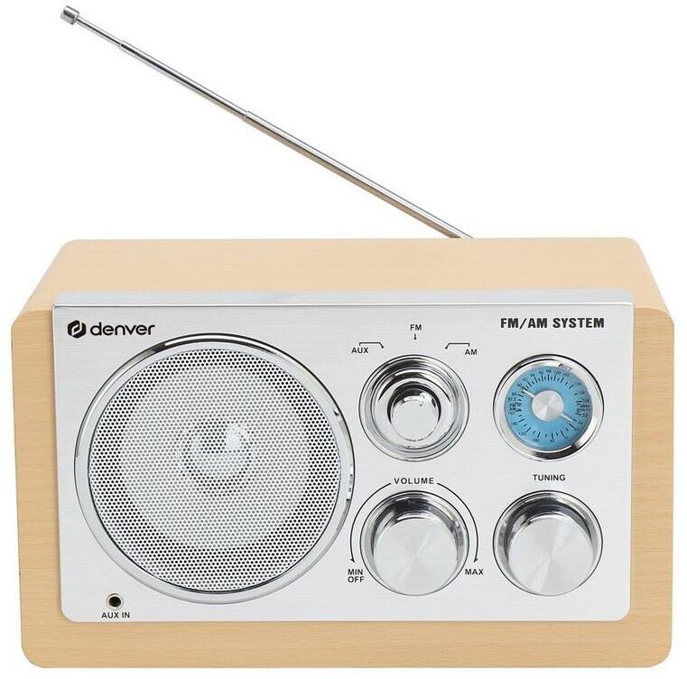 Портативное радио Denver TR-63 TR-63LW бежевый