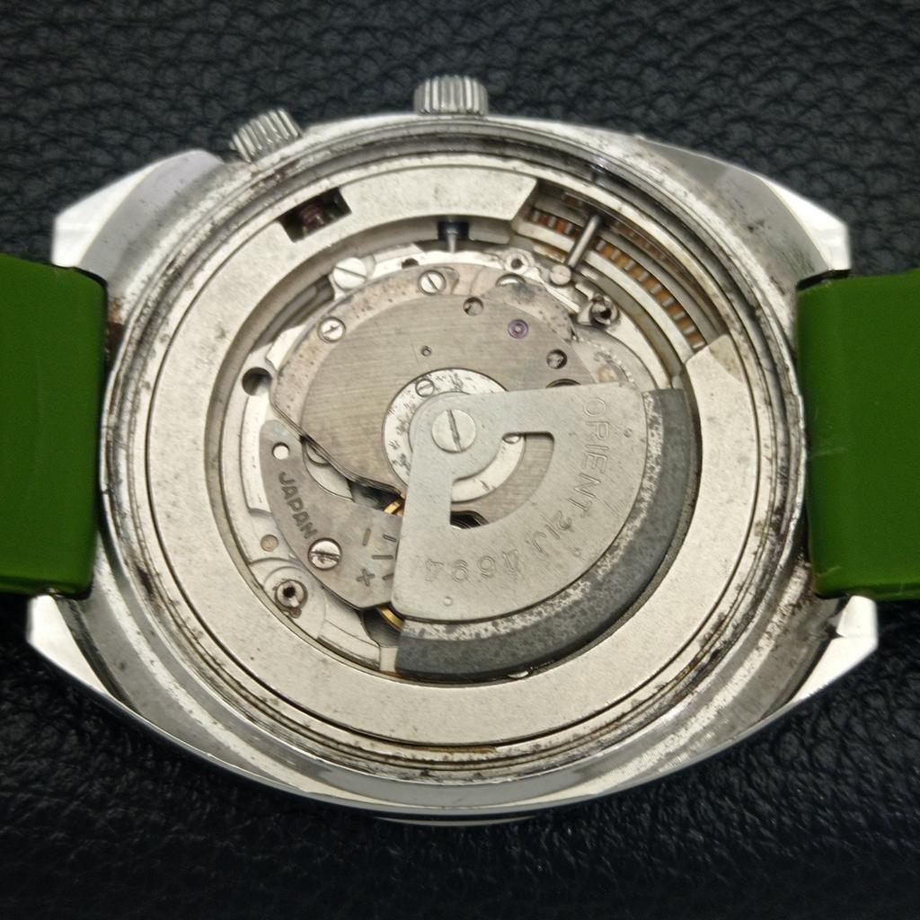 VINTAGE ORIENT 100 JAHRE AUTOMATIK JAPAN HERREN ORIGINALES ZIFFERBLATT UHR a700170-5 R201-a700170