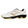 Mizuno Sky Blaster CN Scarpe da Badminton Unisex Sneaker a Caviglia Bassa Antiscivolo Durevoli Bianco Platino 71GA234601