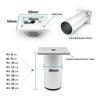 4Pcs Aluminum Furniture Legs Cabinet Foot DIY Thicken Adjustable 6-15CM TV Cabinet Support Leg bathroom Cabinet Feet