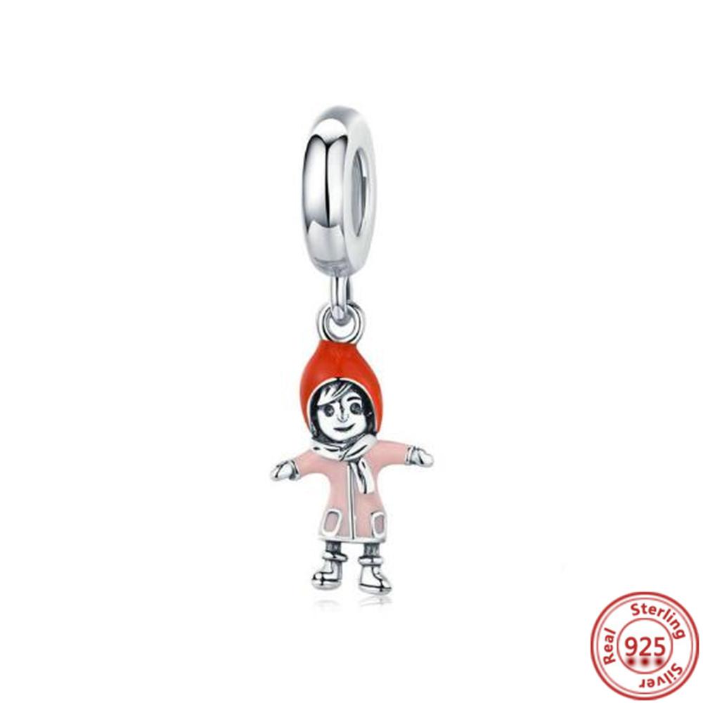 New Winter Snowflake Snowman House Tree Santa Claus Beads Fit Original  Charms Bracelet DIY 925 Silver Fine Jewelry
