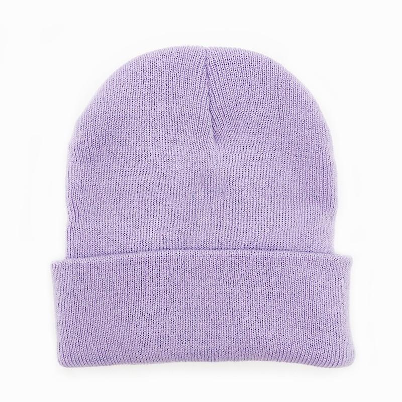 Unisex Warm Winter Beanie Hat, Stretch Knitted Solid Color Cap, Casual Soft Hat for Men and Women, Autumn Winter Cold Weather Headwear