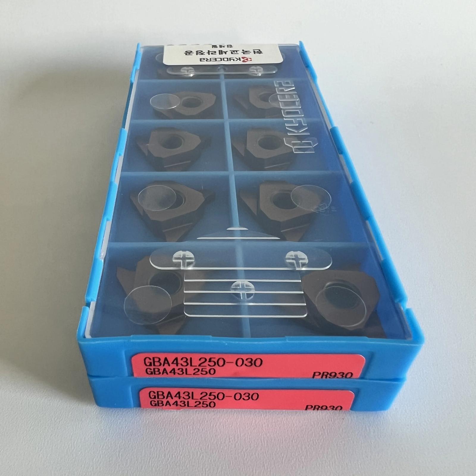 

Original / GBA43L250-030 PR930 / Industrial indexable Carbide Inserts 10 Pcs
