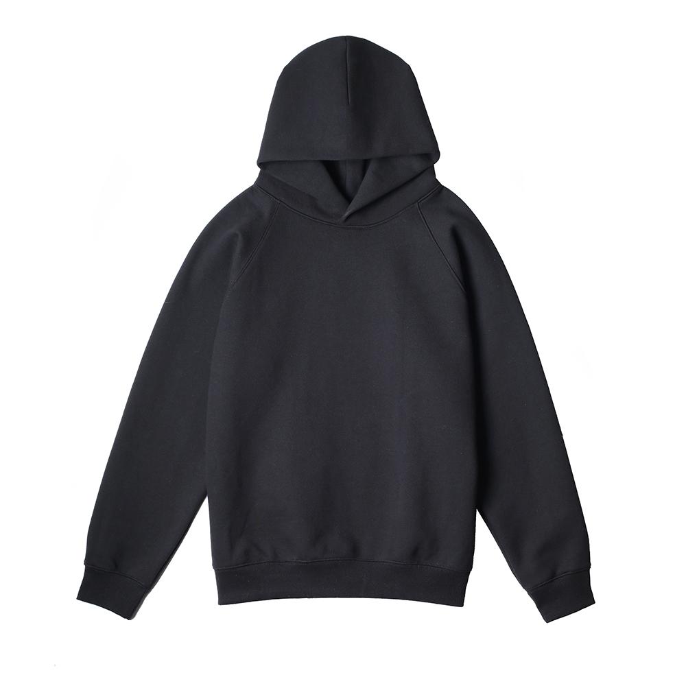 Shoji Ami Heavy Cotton Hoodie Black L