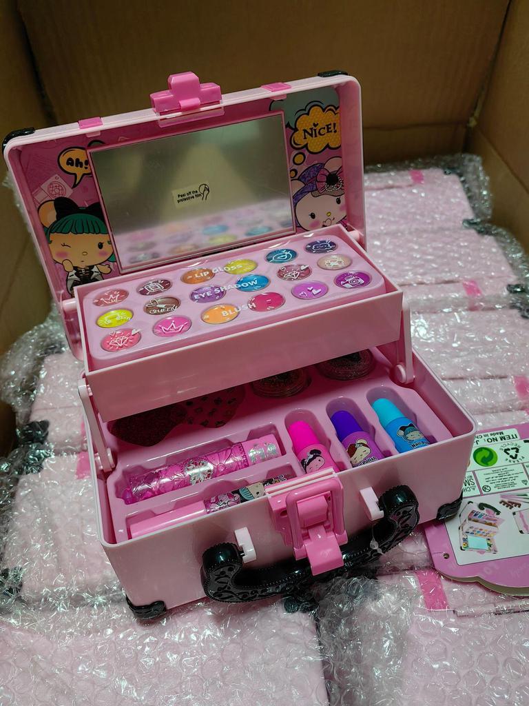 Cross-border Children's Washable Makeup Set - Colorful Cosmetics Toy for Girls' Stage Performance