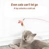 Wire Feather Cat Tickling Stick Pet Products for Cats Pet Cat Toys Interactive Cat Stick Toy Kitten Playing Pet Accessories