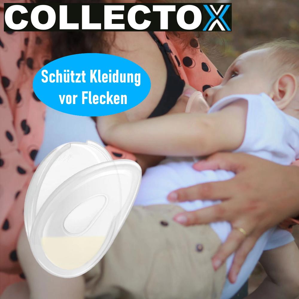 COLLECTOX Breast Shells, Milk Collection Bowls, Nursing Bowls, Breast Milk Collectors, 2-pack