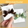 Grampo de Cabelo de Luxo Elegante Estilo Coreano Com Detalhes em Strass E Design de Laço Em Várias Cores