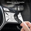 Suitable for Mercedes-Benz Steering Wheel Button Sticker C200 E260 GLK300 GLA CLA ML GL CLS Modified Decoration Protection