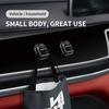 ABQ4   4pcs Mini Car Paste Hook Self Adhesive Invisible Storage Holder For KIA Ceed Sportage Rio K5 K2 Optima Cerato Venga Sedona